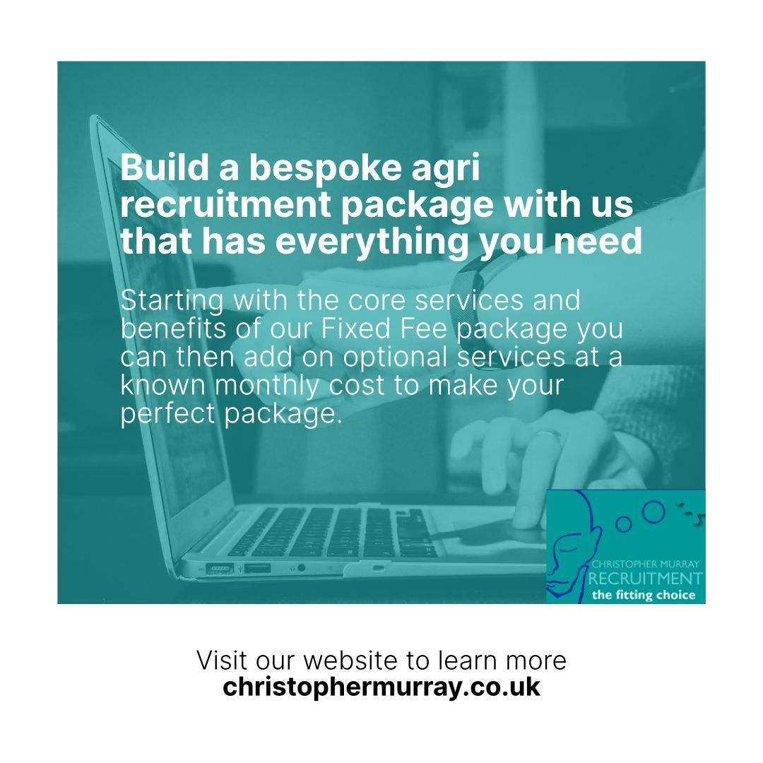 RecruitCM's tweet photo. If you want a recruitment package that is flexible and cost-effective you can create a bespoke package with us. Pay for only the services that you need when you need them 👇 
https://t.co/I3D66y2jZJ 

#farmingjobs #recruitment #agrijobs https://t.co/Brc0BPfVNb