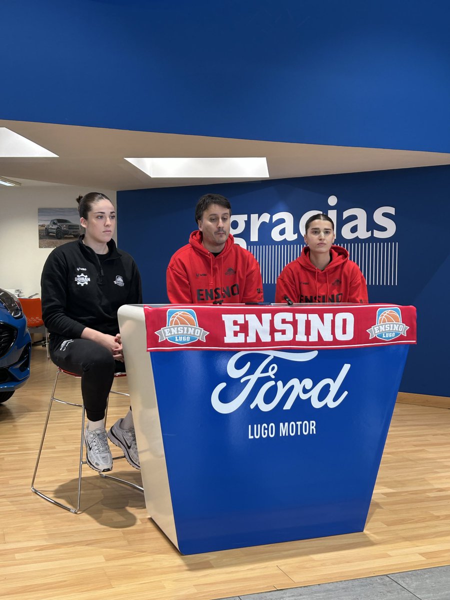 .<a href="/SusoBailon/">Suso Garrido Bailón</a>, primer entrenador del <a href="/EnsinoLugoCB/">Ensino Lugo</a>:

"<a href="/BoschNhug/">Nhug Bosch Duran</a> es baja por un esguince de tobillo"

"Vamos a contar con <a href="/zoe_herndz17/">Zoe Hernández</a> para este partido"

#LFEndesa