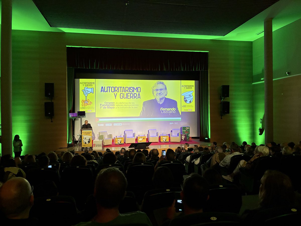 “La solidaritat amb Palestina ha despertat a Espanya, a Itàlia i a Europa en general una consciència política global que feia temps que no vèiem, des del ‘no a la guerra’ d’Irak”, explica Tariq Alí en la conferència inaugural del congrés de <a href="/fundacion1mayo/">Fundacion 1º de Mayo</a> <a href="/CCOO/">Comisiones Obreras</a>