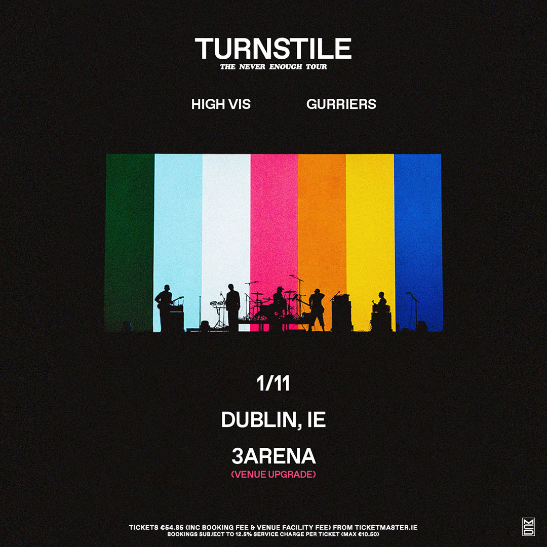 gurriersband's tweet image. We will be opening for @TURNSTILEHC at the 3 Arena next month. Last few tickets available now.
ticketmaster.ie/turnstile-the-…