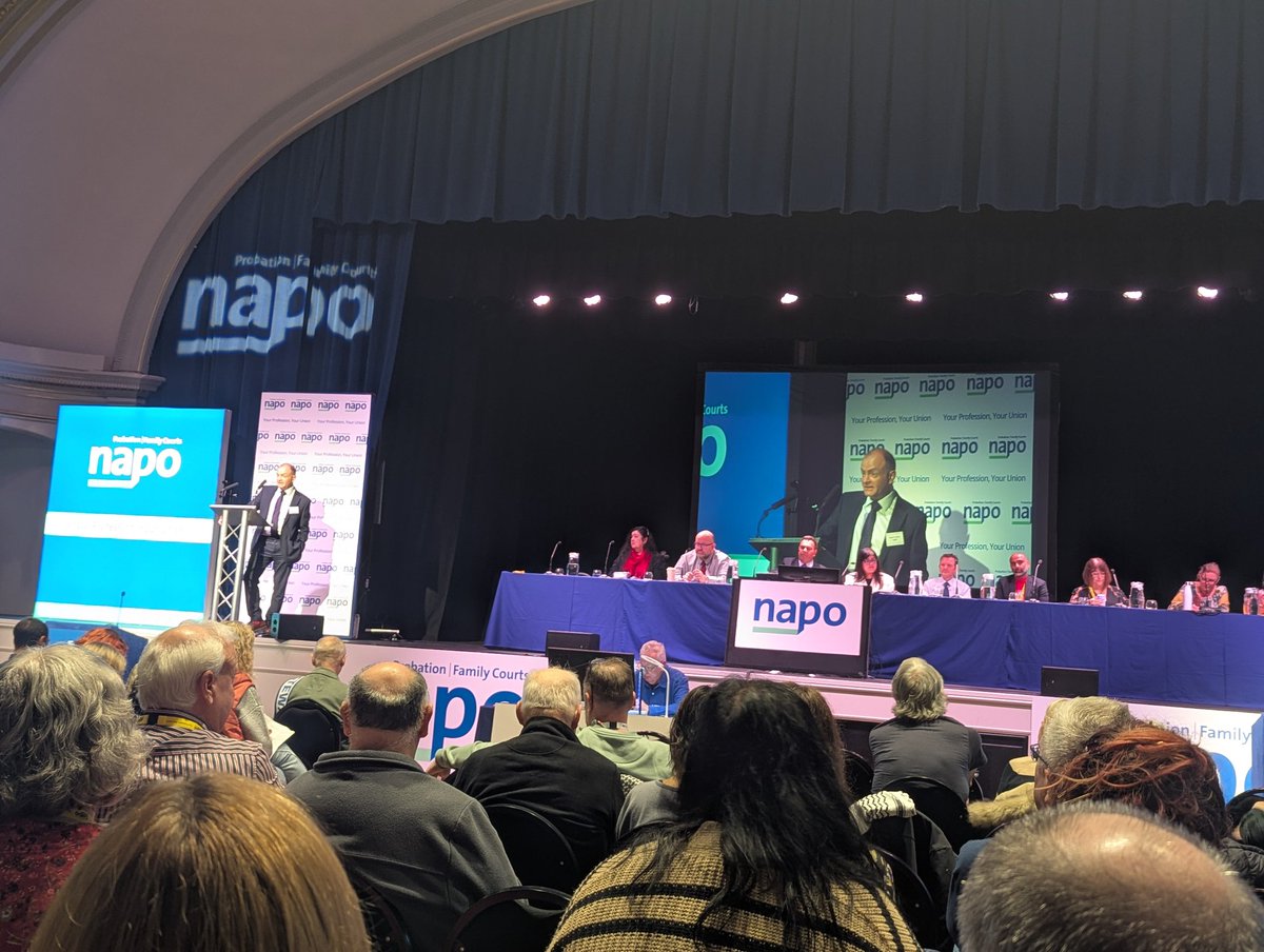 TeamFeasey's tweet photo. Day 2 of NAPO AGM started with a speech from Martin Jones CBE Chief Inspector #NAPOAGM https://t.co/Bkj1cTJQ2N