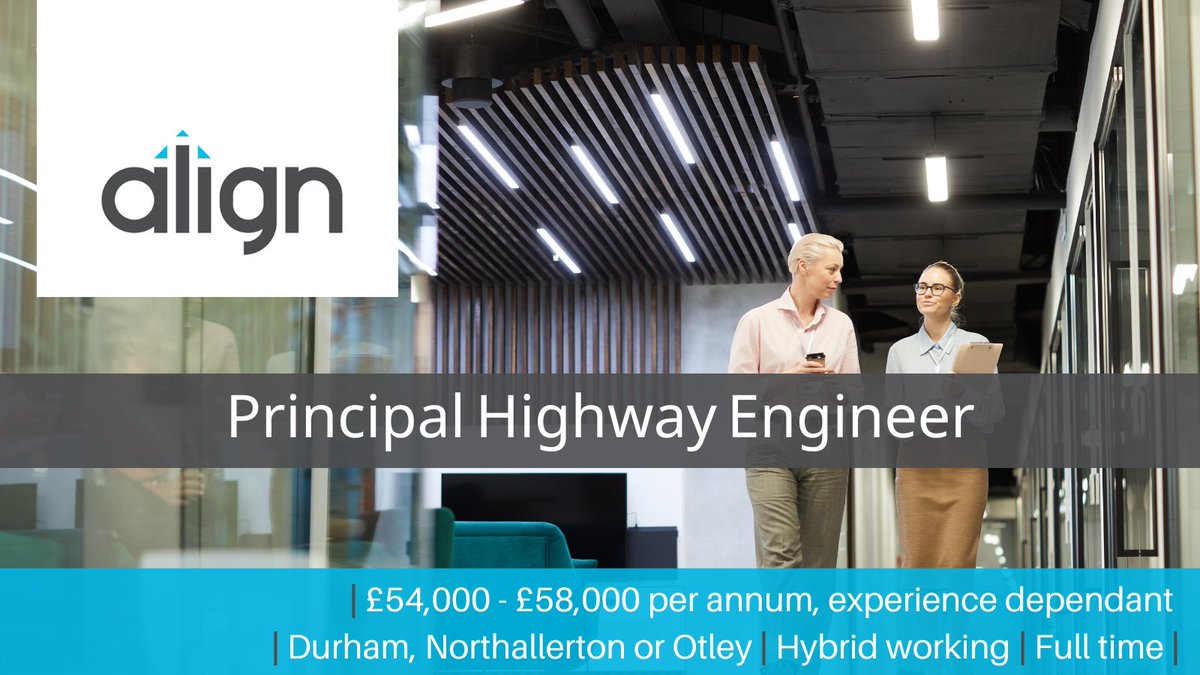 NycjobsUk's tweet image. Are you ready to lead innovative highway projects across North Yorkshire and beyond?

This role is available due to an internal promotion

Apply now: tinyurl.com/yck2u7jw

Read Aligns latest newsletter here: tinyurl.com/3peu2eur

#TeamAlign