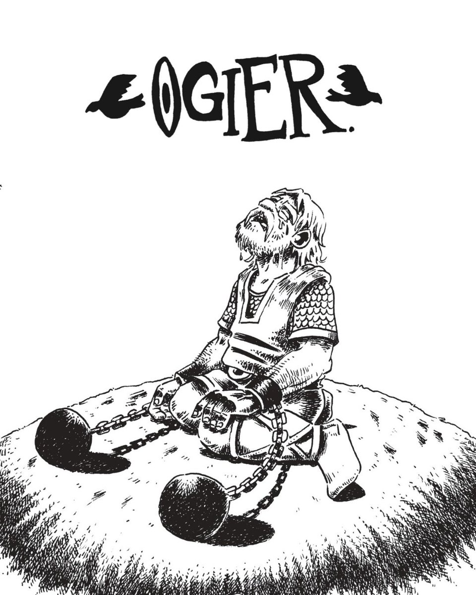Le temps passa et Ogier pleura
Ceux qu’il aimait s’étaient évanouis.

Et pourtant, son histoire ne faisait que commencer.

Ogier — Nicolai Hvidberg Jørgensen, 2026.