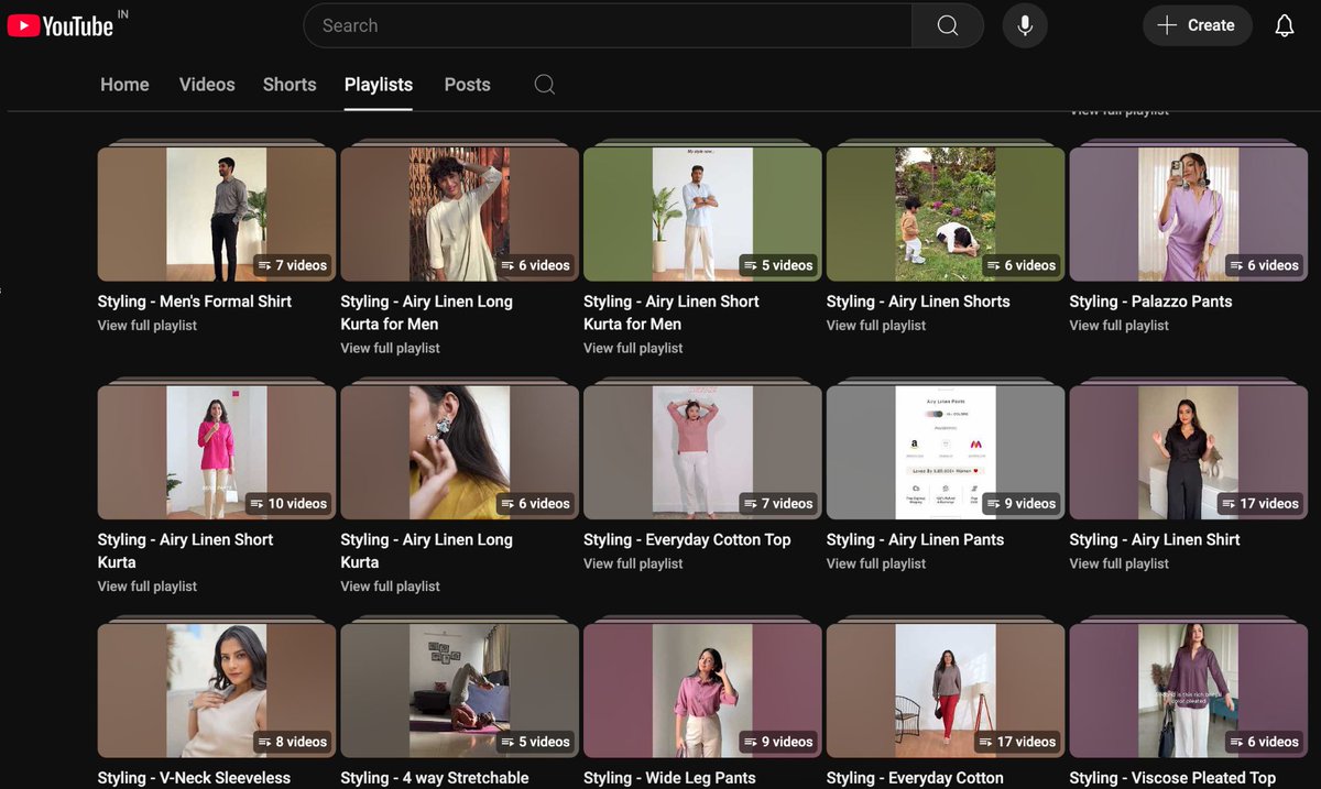 Saadaa’s launched a yt channel on how to pair shirts and pants. It’d be great if they also incentivised users to share their own outfit photos on the site, like Uniqlo.