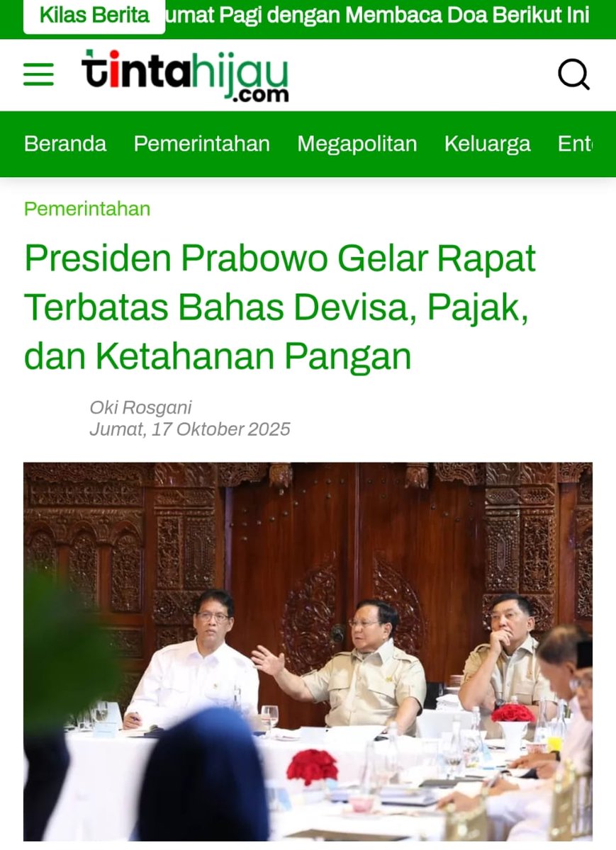 Tepat sekali! Pemerintahan tidak hanya bertindak nyata, tetapi melakukan langkah strategis dan berkelanjutan untuk kepentingan rakyat. Semua pihak memberikan dukungan penuh!

Kebijakan Strategis NKRI