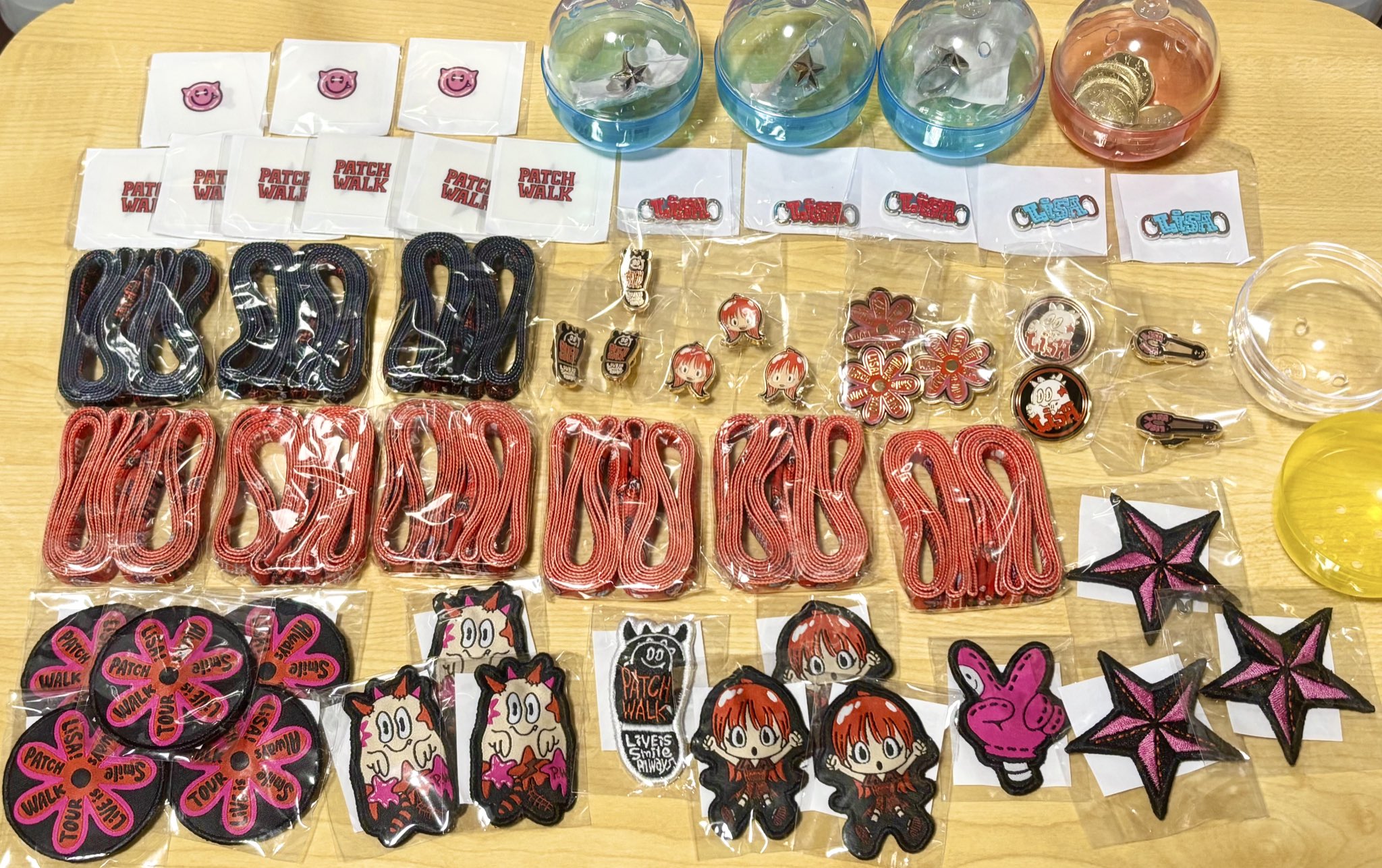 新品 LiSA ガチャ PATCH WALKん章 奈良 カクテルパーティー 新品 LiSA ガチャ PATCH WALKん章 奈良 カクテルパーティー LiSA PATCH