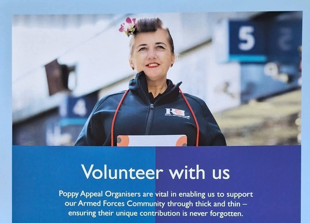 North Wales 🏴󠁧󠁢󠁷󠁬󠁳󠁿 Volunteer for this year's  Royal British Legion Poppy Appeal 2025 HERE ⬇️

spklr.io/VolunteerPoppy…

Gwirfoddolwch gyda ni 🏴󠁧󠁢󠁷󠁬󠁳󠁿
Volunteer with us 🏴󠁧󠁢󠁷󠁬󠁳󠁿