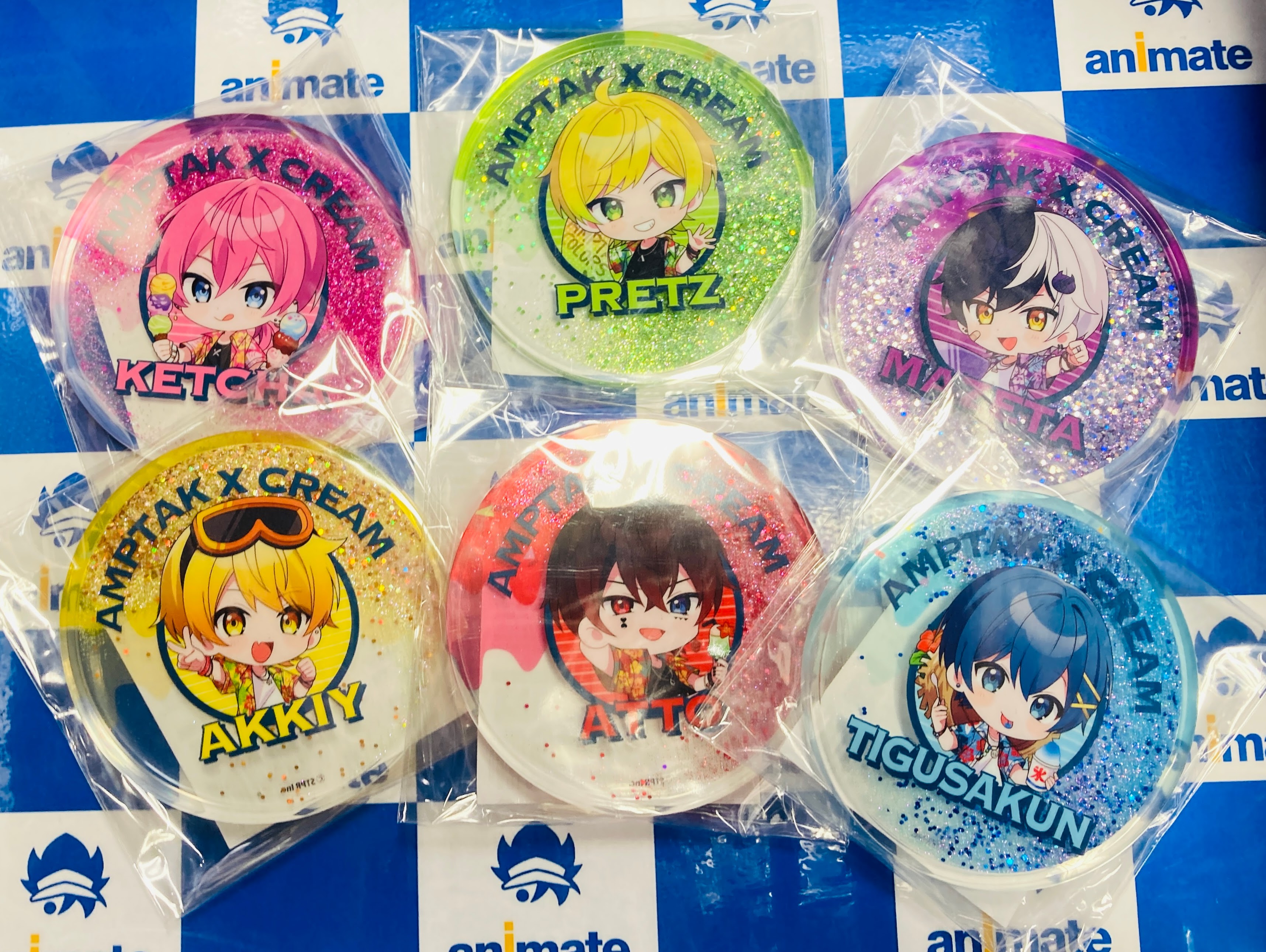 AMPTAK×COLORSまぜたくんグリッターアクリルコースター アニメイト青森 on X: 