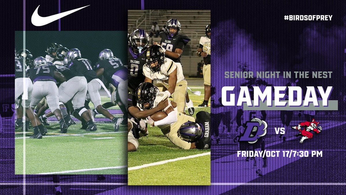Gameday in the Nest! Come out as we take on ❌artsville! Senior night starts at 7:00 PM!