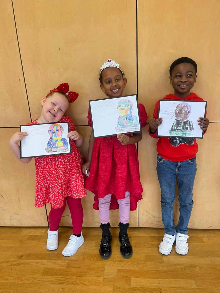 Our “I have a dream” speech winners for Black History Month 😊
<a href="/thesteptrust/">STEP Academy Trust</a> #PUPAC #Lewisham #school #Brockley #London #teachers #education #books #reading #showracismtheredcard #srtrc #BlackHistoryMonth