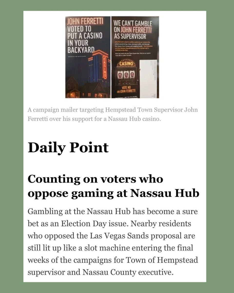 votejoeTOH's tweet photo. “There are Democrats and Republicans in our groups that are going to support Joe because of his willingness to engage” From the Point, Newsday #bipartisansupport #joeforhempsteadsupervisor #joeforhempstead #votejoe https://t.co/Qwdmt5sXLX