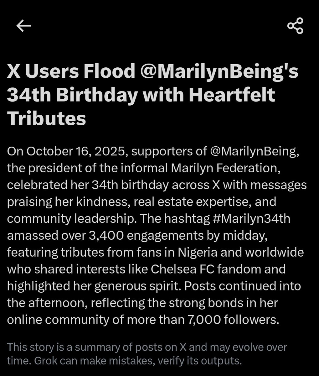 gos_world2's tweet image. Special shoutout to everyone that took time to wish and trend the #Marilyn34th birthday of our Cute Prez 😘 @MarilynBeing 🥰
We love and appreciate u all 🙏🏼
Much thanks to @Explicit_Graph for designing all our fine flyers 4 free 🙌🏽
The admins: @i_amAjebo @kitann007 and Myself😋