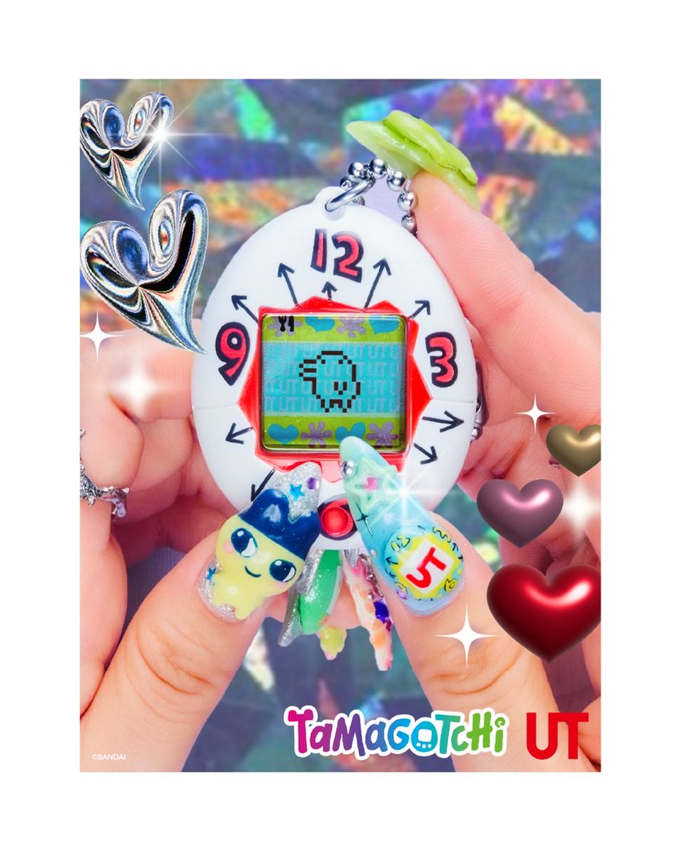 ユニクロ、たまごっち30周年コラボを発表 Tシャツと限定本体12月発売