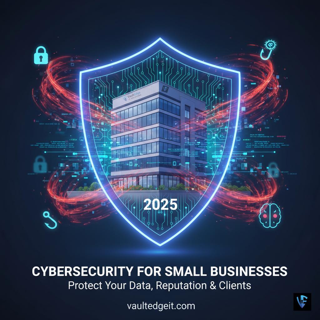 VaultEdgeITMSP's tweet image. 🔒 Cybersecurity for Small Businesses in 2025

🚀 Read the full article on VaultEdge IT Solutions’ blog: vaultedgeit.com

#CyberSecurity #SmallBusinessIT #VaultEdgeIT #ManagedITServices #DataProtection #Turlock #CyberAwareness #MSP #BusinessSecurity
