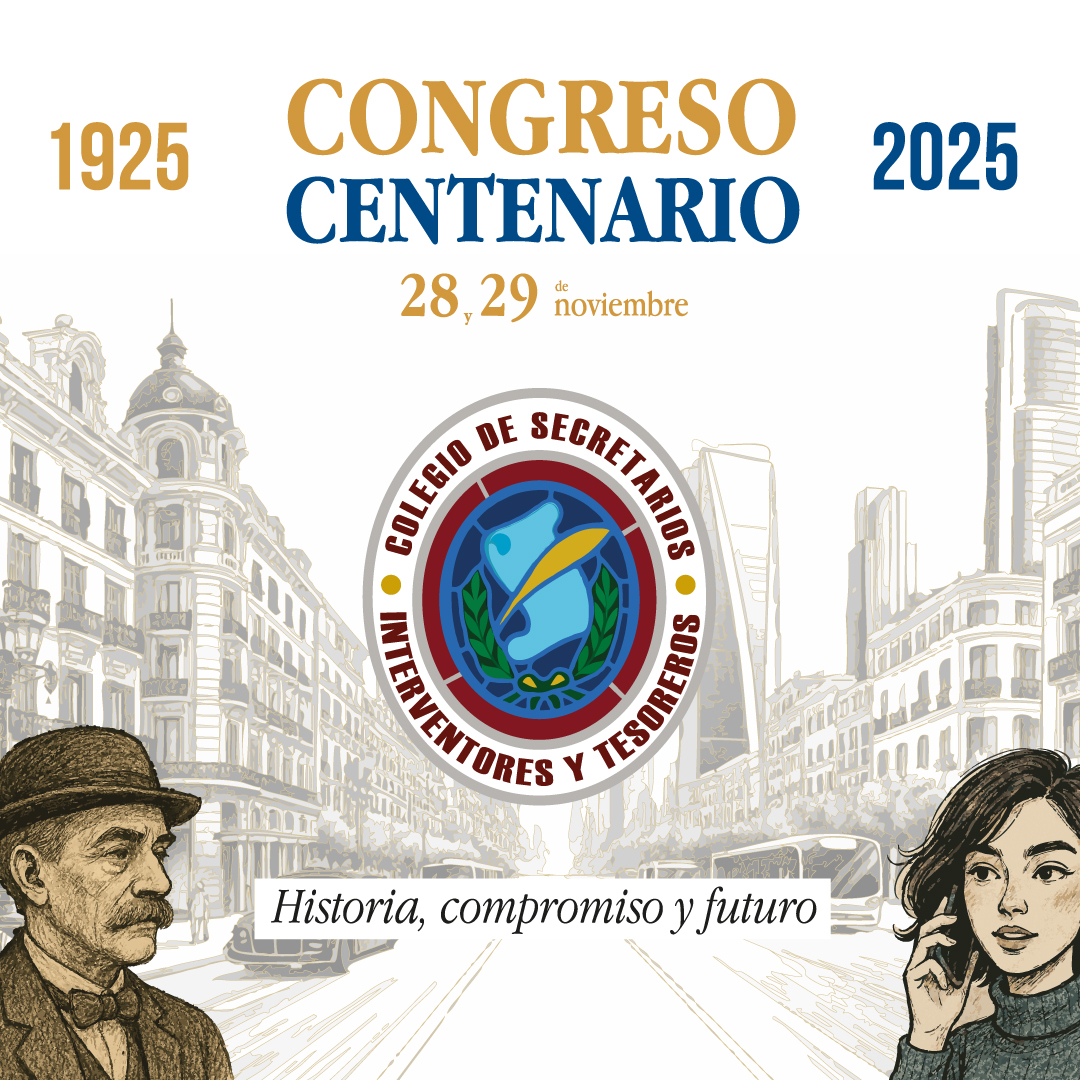 🎉 ¡100 años haciendo historia!

Celebramos el Centenario de los Colegios Provinciales de Secretarios, Interventores y Tesoreros de Administración Local.

📅 28-29 nov
📍 Jardines de Cecilio Rodríguez, El Retiro (Madrid)

👉 Inscríbete: bit.ly/3WIwWzO

#100AñosCOSITAL