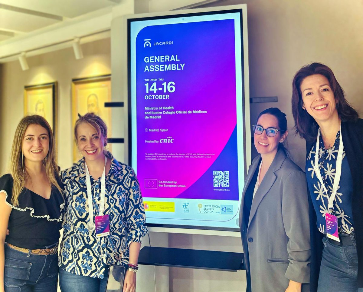 📘En la Asamblea #JACARDI, el equipo <a href="/i_enfermeria/">Grupo de investigación en Enfermería de IDIVAL</a> de <a href="/IDIVALdecilla/">IDIVAL</a> participó en las sesiones sobre alfabetización y concienciación en salud WP6.

🩵Formación, coordinación entre pilotos y próximos pasos para avanzar en cómo las personas acceden y usan la información sanitaria.