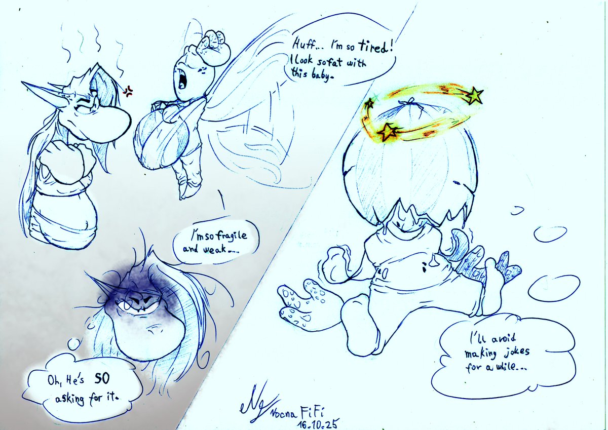 Murfy got too confident with his jokes lol
#rayman #raymanoc