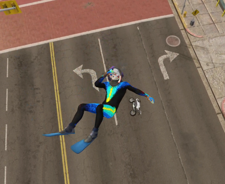 KLeeBleep's tweet photo. 'You're probably wondering how I ended up here.'

Sneaky Serpent swims through the air, nearly dabbing in the process. https://t.co/ls1iIqncnI