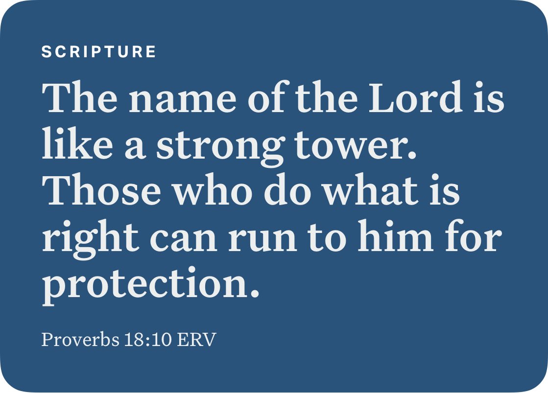 Coach Myron Toles, Jr. (@jr_toles) on Twitter photo Proverbs 18:10 ERV bible.com/bible/406/pro.… Proverbs 18:10 ERV bible.com/bible/406/pro.…
