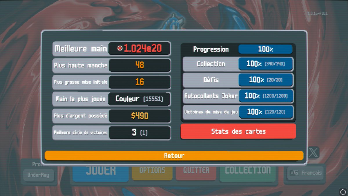 UnderRay_Off's tweet image. LET'S GOOOO COMPLETIONIST++
Vagabond was my last one :D