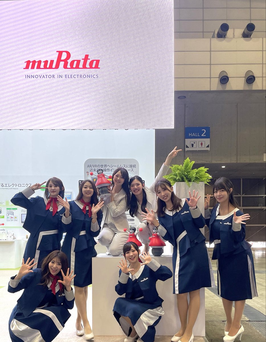 kanako_fma's tweet image. CEATEC ありがとうございました🥹
お写真撮ってくれた方は
DMください🫶🏻💗
 #村田製作所
 #CEATEC
 #CEATEC2025