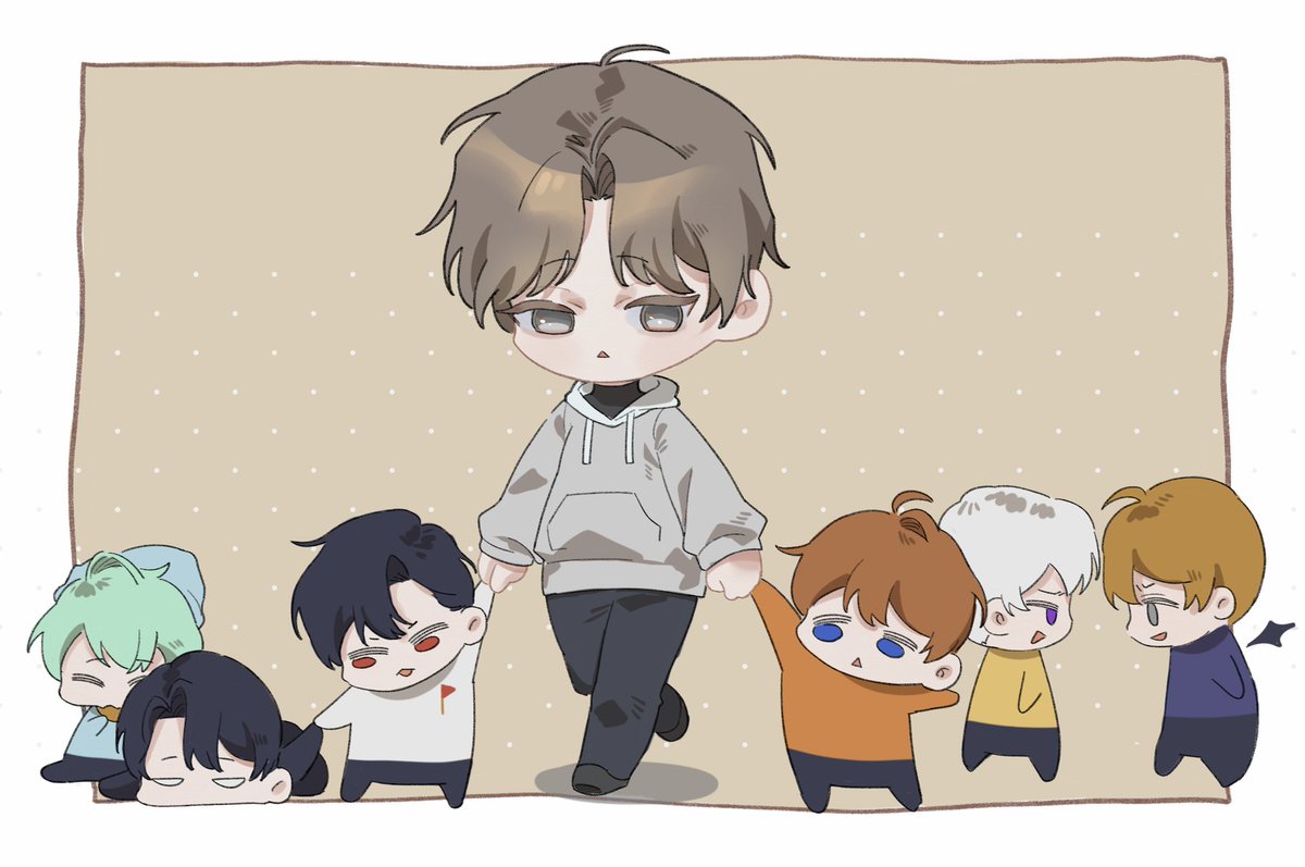 시미베랑 다른 애들 조합이 너무 좋고 귀여움 애들 떠들때마다 조용히 듣고있는게 암만봐도 유치원선생님같음