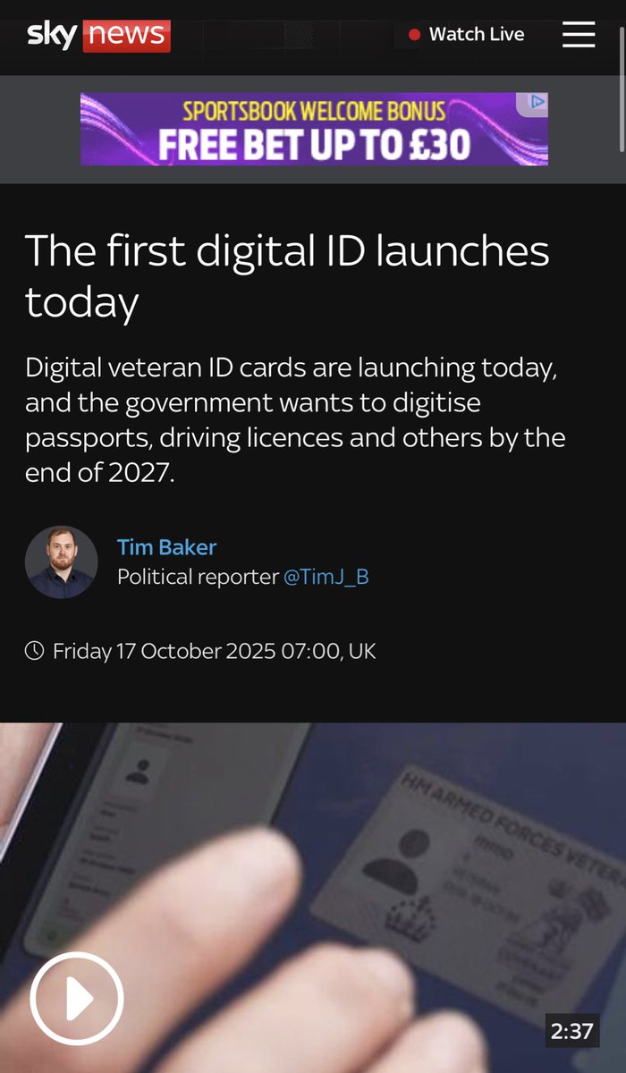 BGatesIsaPyscho's tweet image. 🚨🇬🇧 UK Launches Pilot Digital ID today 

Next month will be your Social Credit Score
&amp;amp; by Christmas you won’t be able to have that Turkey because you’ve already over spent on your own personal Co2 allowance. 

Things are moving quickly.