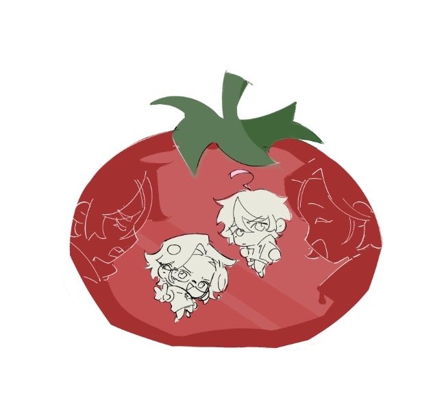lumeloops's tweet image. Designing some shaker charm of some sort tomato yum…#hndr_FA