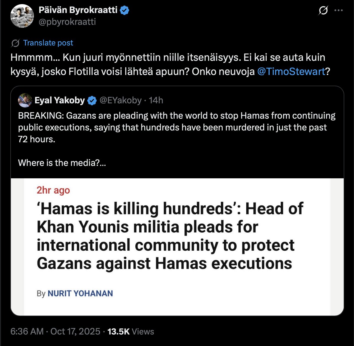 Timo R. Stewart tweet media