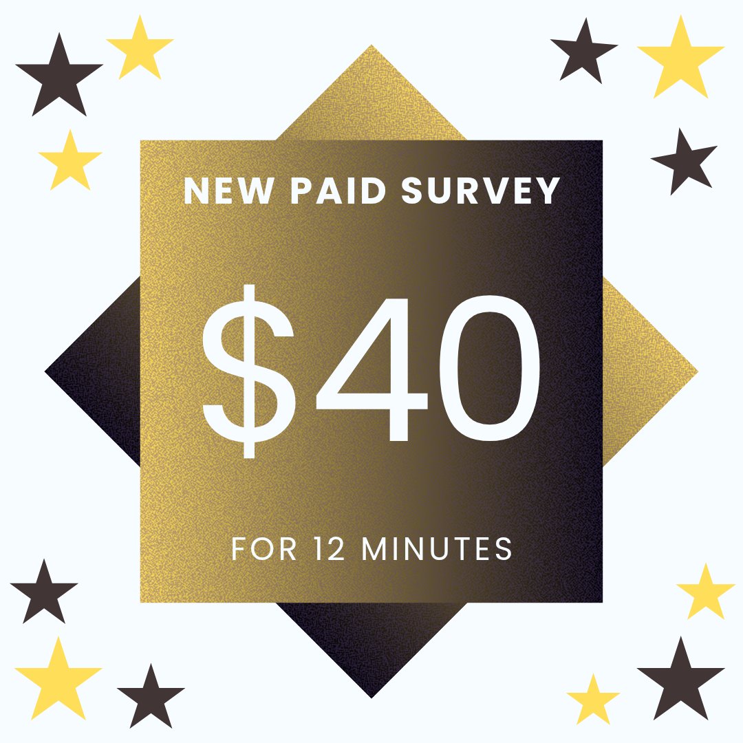 jay4surveys's tweet image. Complete this 5 minutes survey and get $40 for your time

Limited to the first 1000 people

(RT &amp;amp; Check the comment/community in 4 hours) 

Don't forget to check out the post below