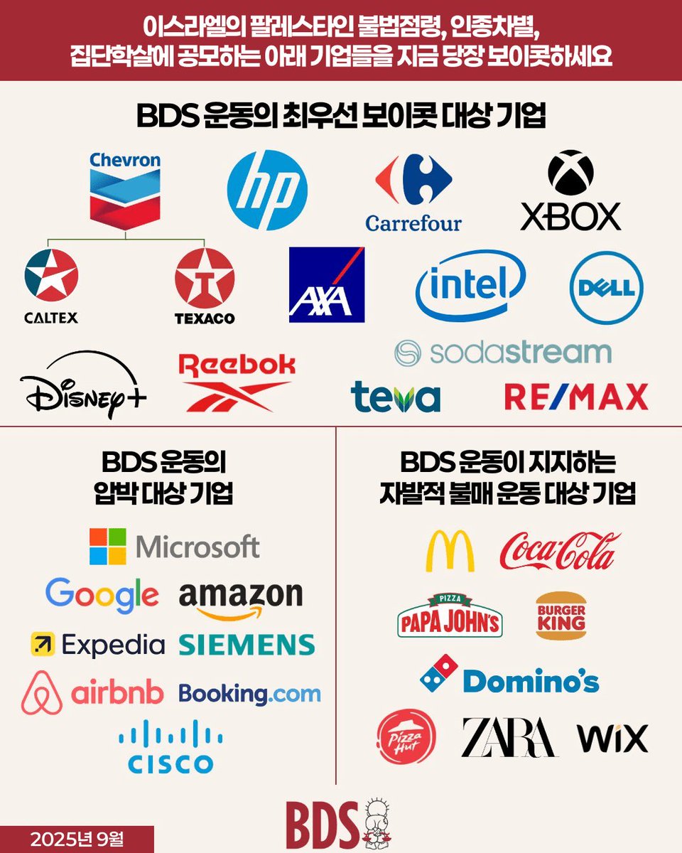 wdzoas's tweet photo. @KOR_McDonalds MOODZ don't support apartheid.

이스라엘은 아파르트헤이트 국가다 
요르단 강에서 지중해까지 
팔레스타인은 해방되리라 
Israel is an apartheid state. 
From the river to the sea, Palestine will be free.

https://t.co/HVRqc9zhA7 https://t.co/Dd3yq1Q7pw