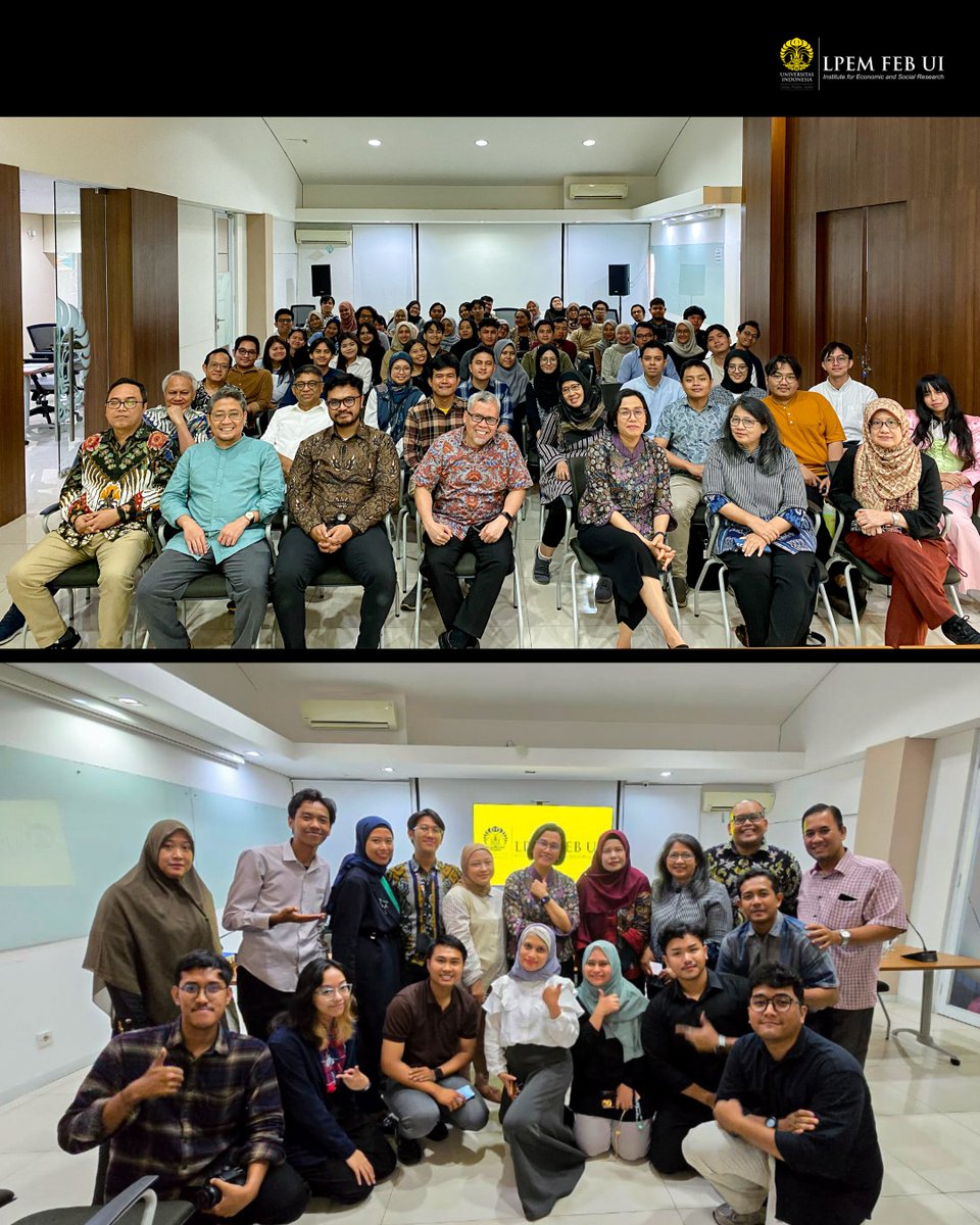 Welcome back home, Bu Sri Mulyani!✨

Bersama Kepala LPEM tahun 1998, sore itu menjadi ruang refleksi tentang arti bekerja dan berkarya dengan integritas. Beliau bercerita bahwa setiap kebijakan besar adalah hasil dari kerja-kerja bersama, sehingga tak dapat di-klaim sebagai