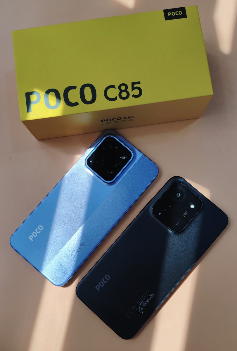 PocoNigeria's tweet image. Looking fresh and ready to be yours.
For just  ₦143,900 (6+128GB) and ₦171,900 (8+256GB)
Who want one?
#POCOC85 #POCONigeria #POCO #Phones