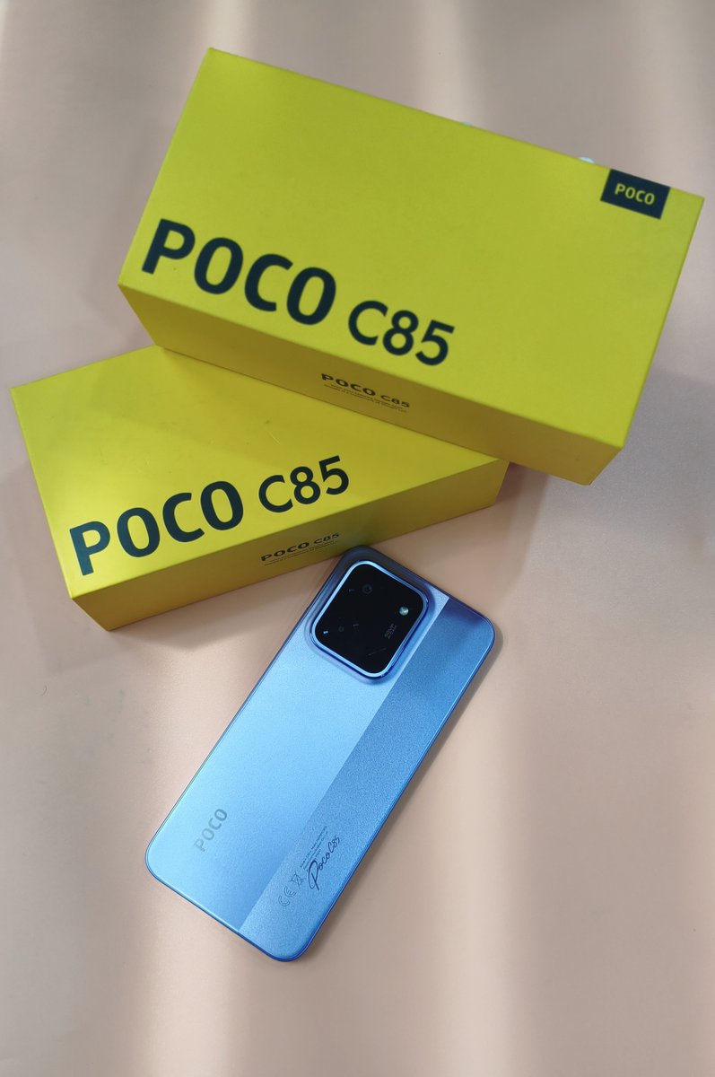 PocoNigeria's tweet image. Looking fresh and ready to be yours.
For just  ₦143,900 (6+128GB) and ₦171,900 (8+256GB)
Who want one?
#POCOC85 #POCONigeria #POCO #Phones