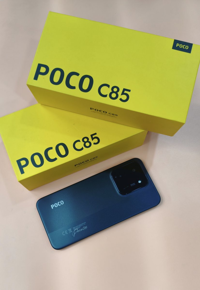 PocoNigeria's tweet image. Looking fresh and ready to be yours.
For just  ₦143,900 (6+128GB) and ₦171,900 (8+256GB)
Who want one?
#POCOC85 #POCONigeria #POCO #Phones