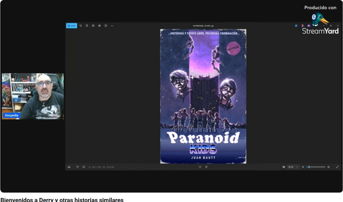 Algunos libros sobre temáticas similares a IT de los que hablé :
-Un Verano Tenebroso de Dan Simmons
-La Llamada de la Luna de <a href="/CBlancowriter/">Cristian Blanco 💀🍠🌰🎃👻</a> 
-October Boys: Un halloween de muerte de Adam Millard 
-La trilogía de Paranoid Kids de Juan Bauty