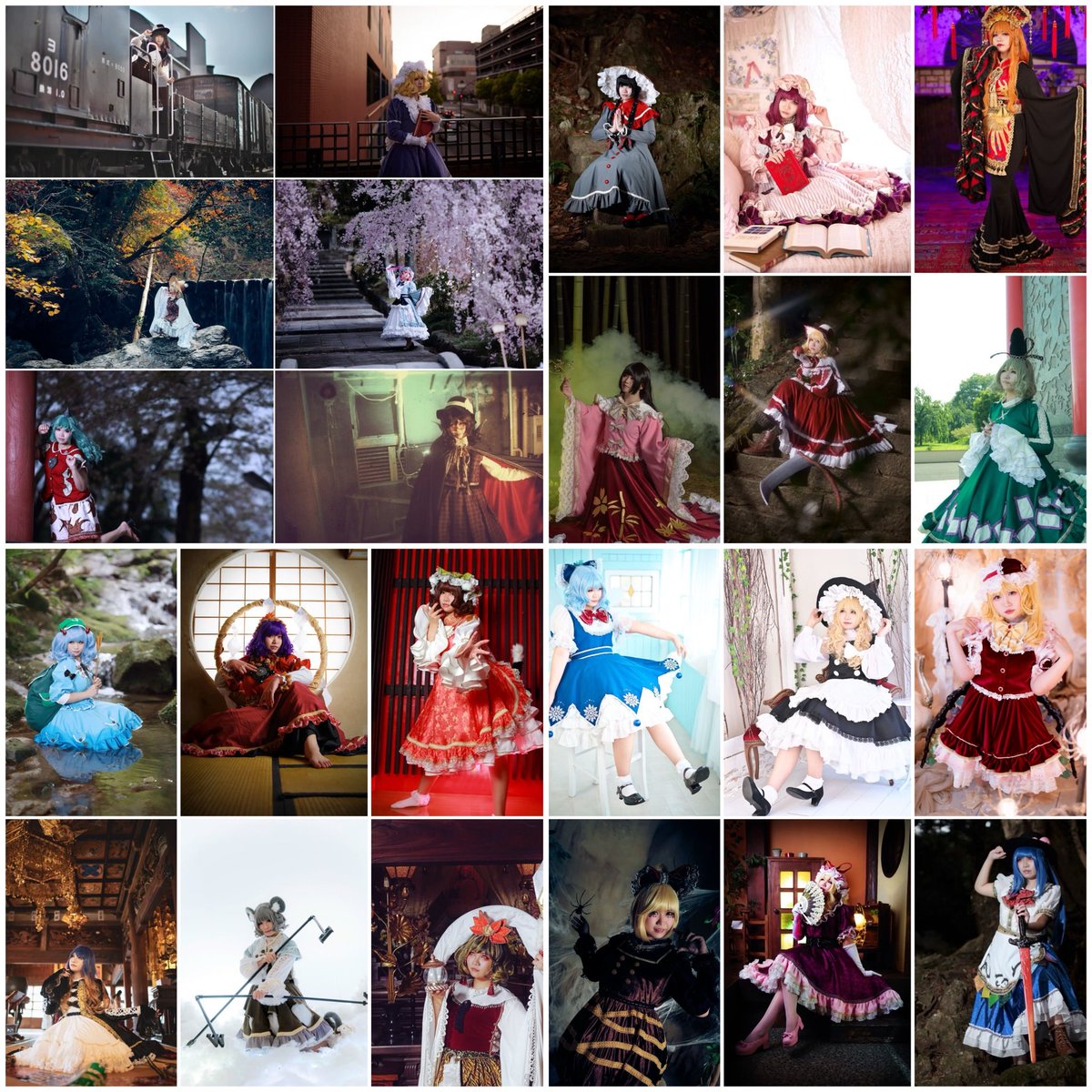 map9pi's tweet image. アカウント新しく作ったのでタグ！！
ぼっちで秋例に行くので交流できる方と繋がれると嬉しいです🥳♡

すべて自作衣装です🙇‍♀️
また撮影行ったりイベント行ったり、コスプレやっていきたい…！

#東方好きと繋がりたい 
#コスプレイヤーさんと繋がりたい
#カメラマンさんと繋がりたい