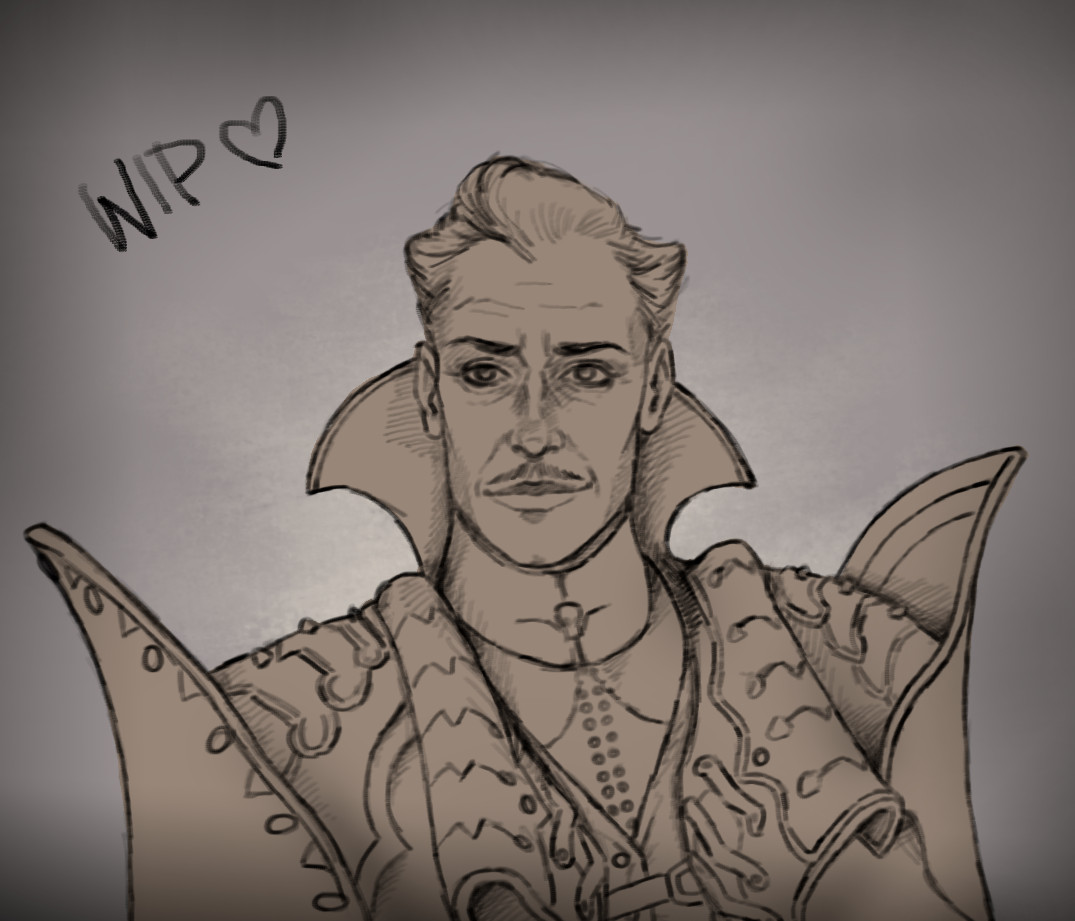 Doodling something for Halloween 👀
#DragonAge #WIP