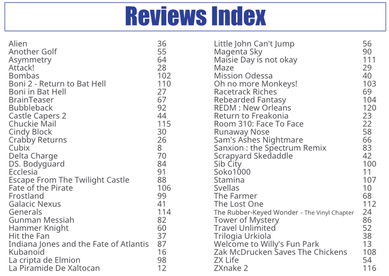 DaReInt's tweet image. 📕Ya está aquí el número 3 de la revista #BreakSpace con nada menos que 58 reviews de juegos nuevos para tu #ZXSpectrum.  

Se puede descargar gratis en su web de itch (enlace en el siguiente post).  

Por cierto, sale una aventura llamada  #Room310FaceToFace que igual os suena.