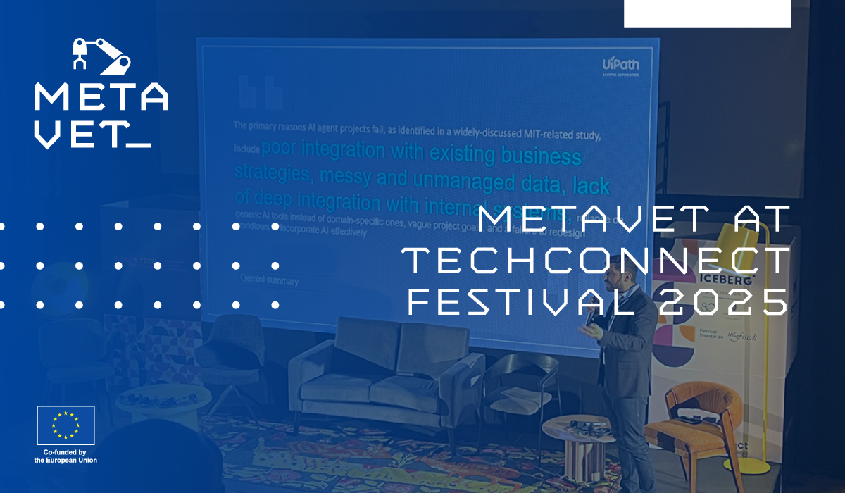 metavetproject's tweet photo. MetaVET joined #TechConnect2025 in Brașov — exploring how innovation, creativity &amp; education shape the future of learning! Discover more:
🔗 https://t.co/wNSQ51jAAz
#MetaVET #EdTech #VET #Innovation #FutureOfWork #VocationalTraining
@Apodissi_Intl
@fablab
@_icebergplus https://t.co/cc36KoxffN
