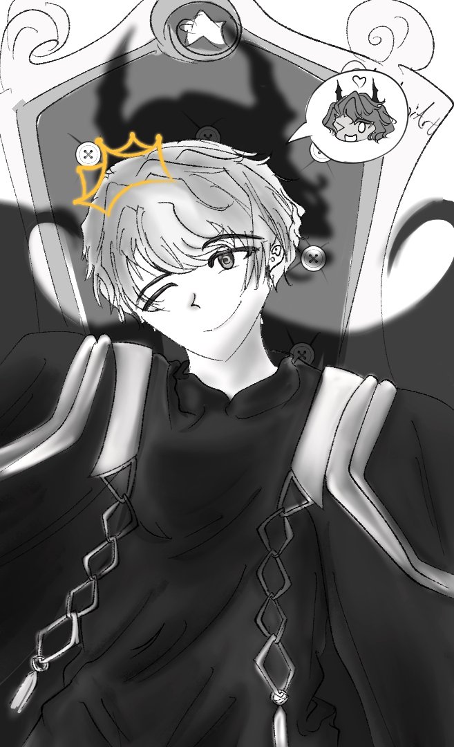 NeoAmiArt's tweet image. Real king solomon? Or..a disguise 

#obeymesolomon #obeymeasmodeus