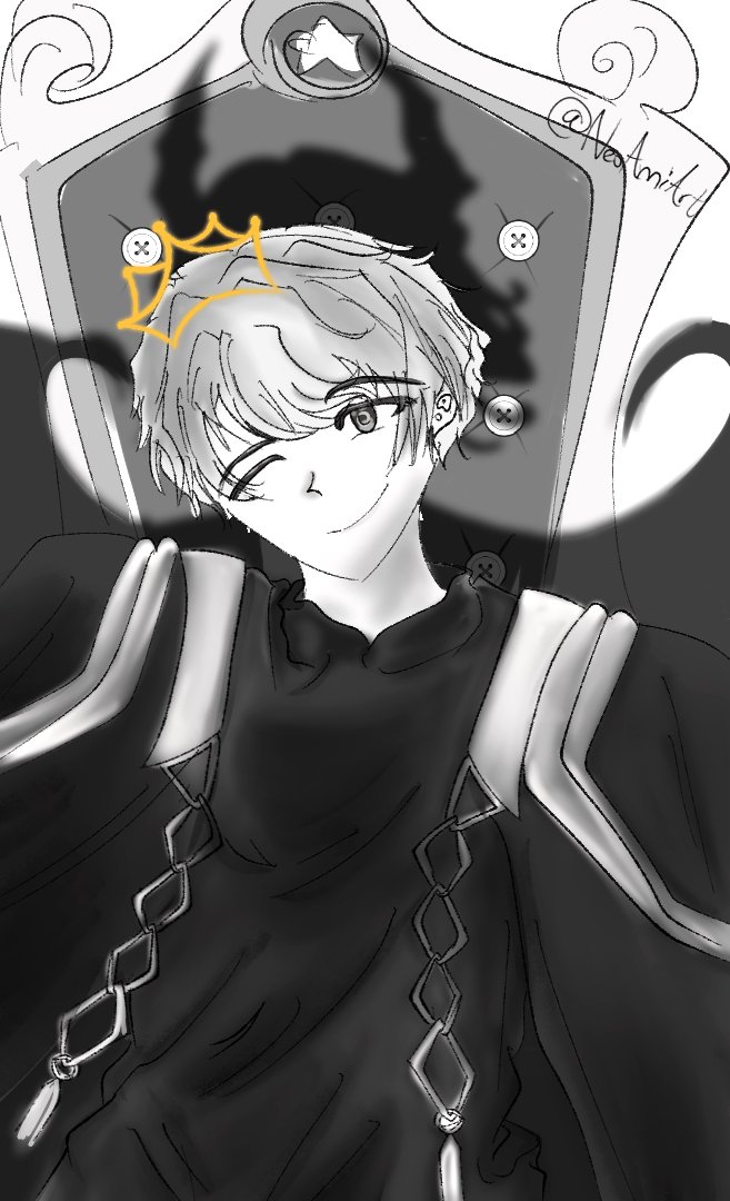 NeoAmiArt's tweet image. Real king solomon? Or..a disguise 

#obeymesolomon #obeymeasmodeus