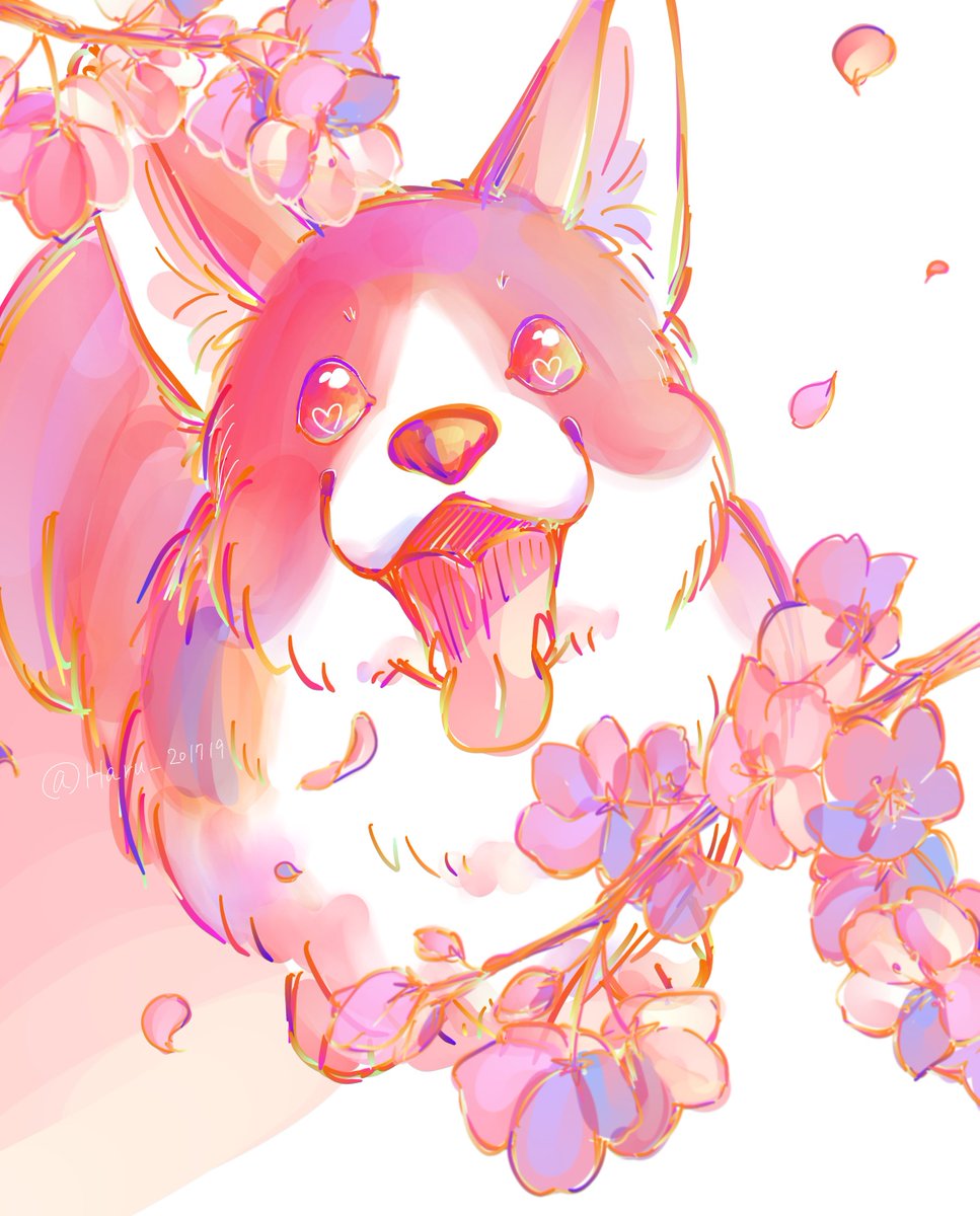 Haru_201719's tweet photo. め〜ちゃくちゃ可愛いペン見つけたから春泥棒のコーギーちゃん描いたよ❀.*ﾟ https://t.co/YGchB0doC0