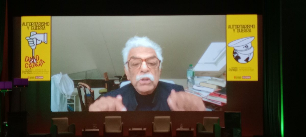 Congreso Autoritarismo y Guerra en #Asturies 

En el mundo occidental el déficit democrático está creciendo cada vez más

Necesita de reformas económicas anticapitalistas 

Los sindicatos tienen un papel central en la defensa de la democracia 

<a href="/TariqAli_News/">Tariq Ali</a>
<a href="/fundacion1mayo/">Fundacion 1º de Mayo</a>