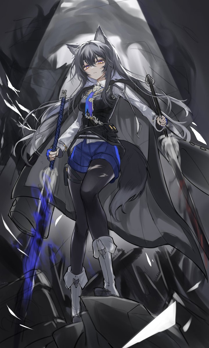 Aoumi_art's tweet photo. #アークナイツ #明日方舟 #Arknights 
🐺 https://t.co/wkpeoAMcVx