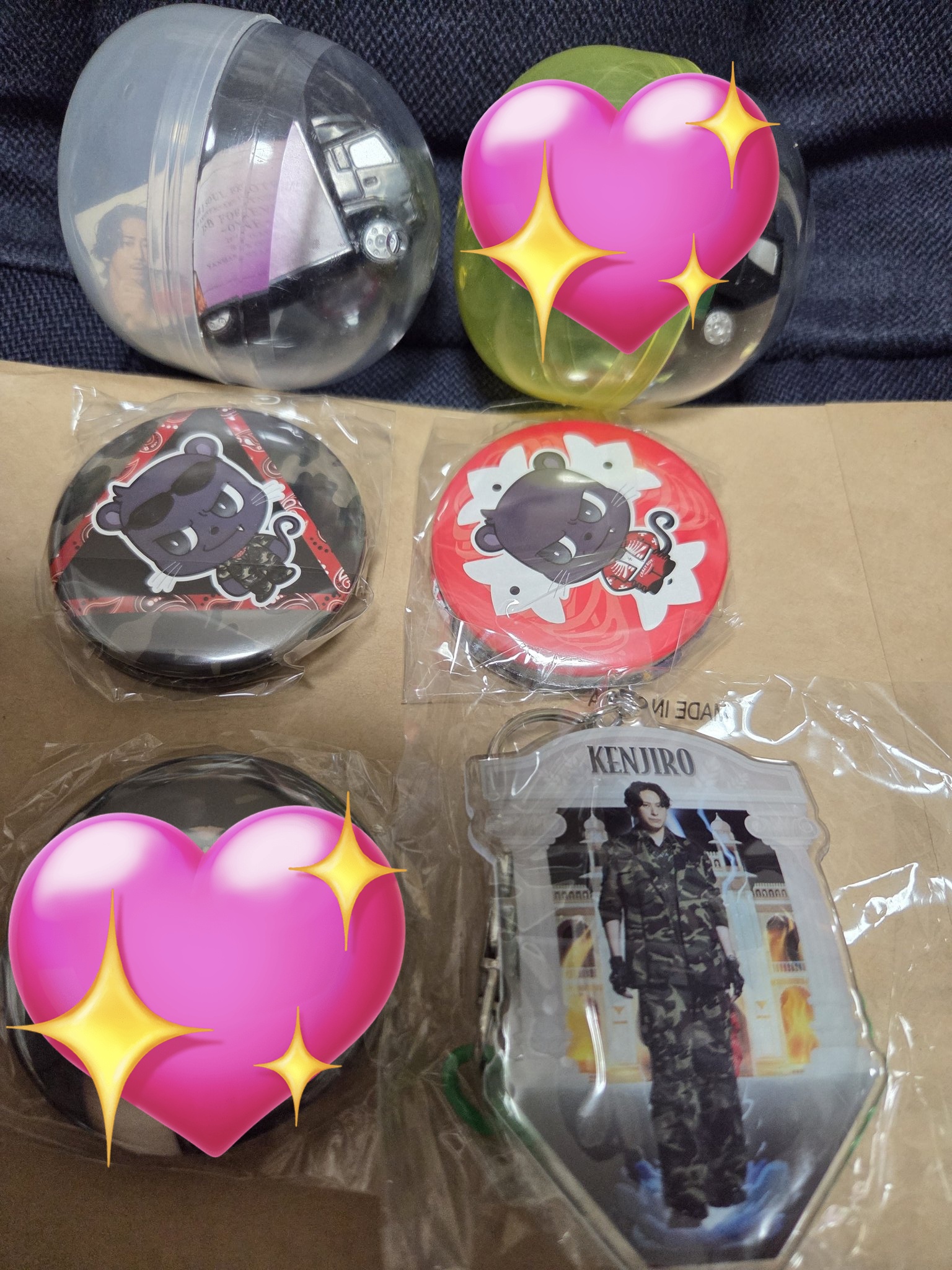 一つ1500〜！三代目 ガチャ一つずつお受けしてます！ 一つ1500