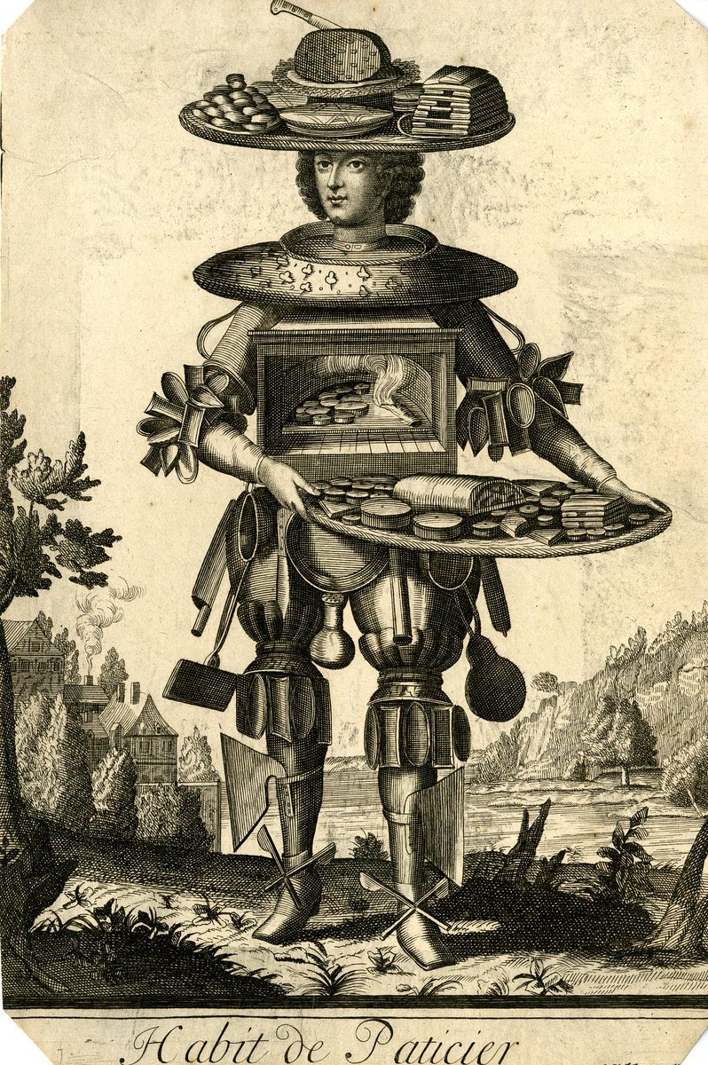 Pastry person  (British Museum: Habit de paticier)