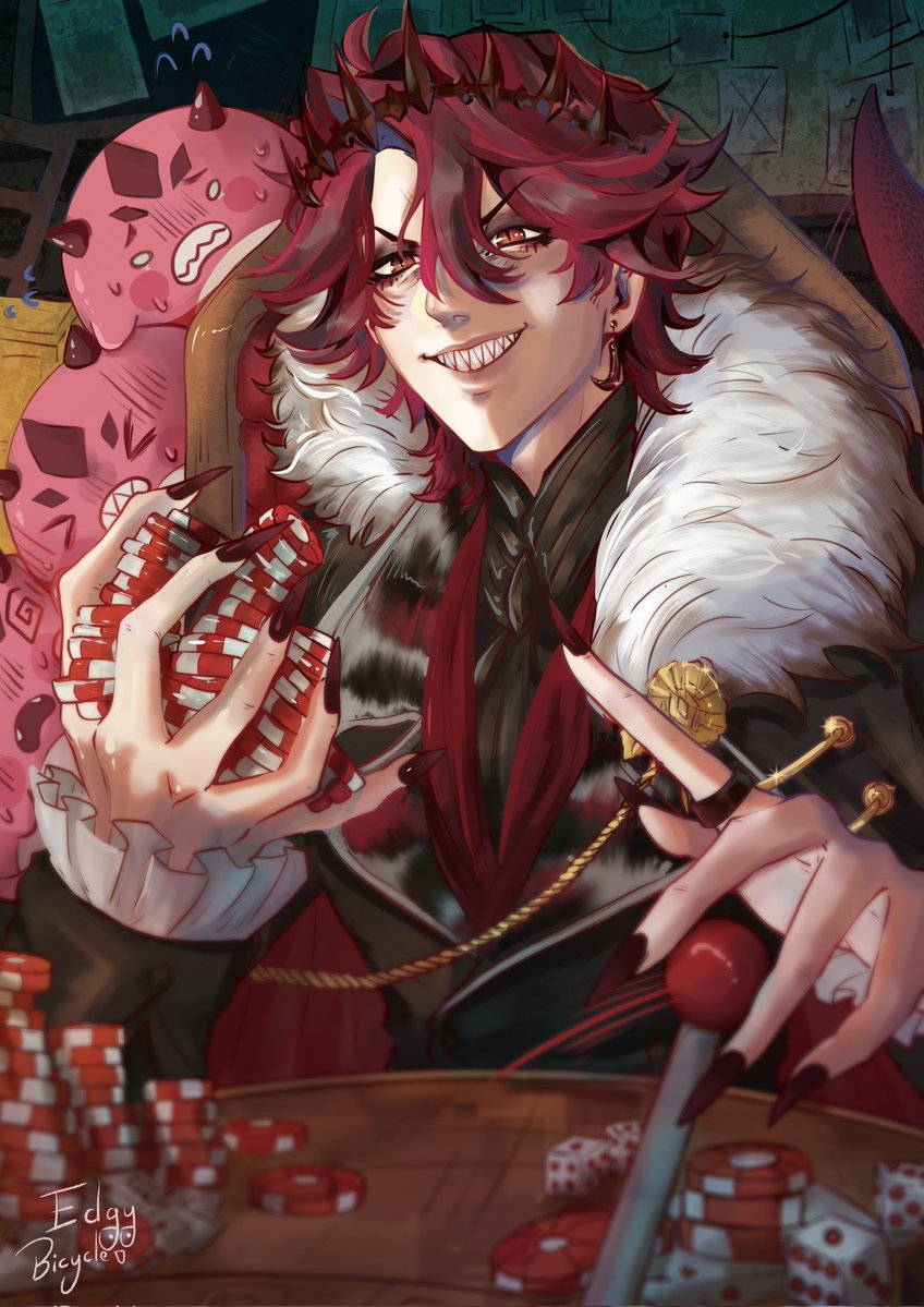 Gambling Prince #JurasickArt