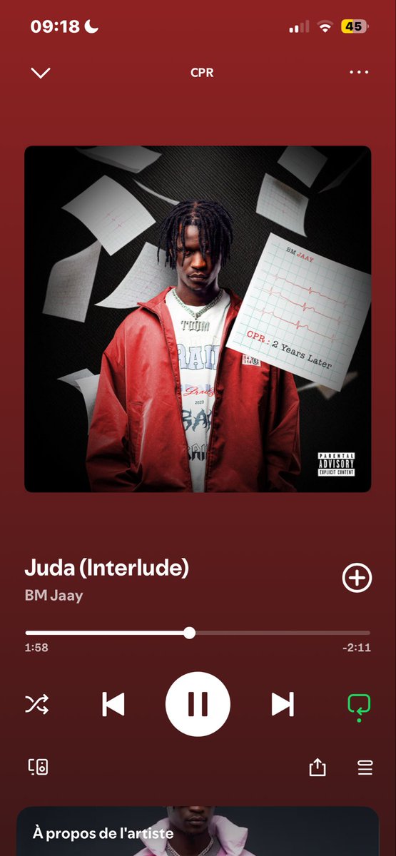 1Dabeatz's tweet image. Congrats @BM_Jaay CPR out now 

Co produced on taysir ak tawfekh
co produced on juda 
Co profuced on paradoxe 

S/o to the goat @Amooniac 🐐🐐🔥🔥🔥🔥

#bmjaay #cpr #music #senegal