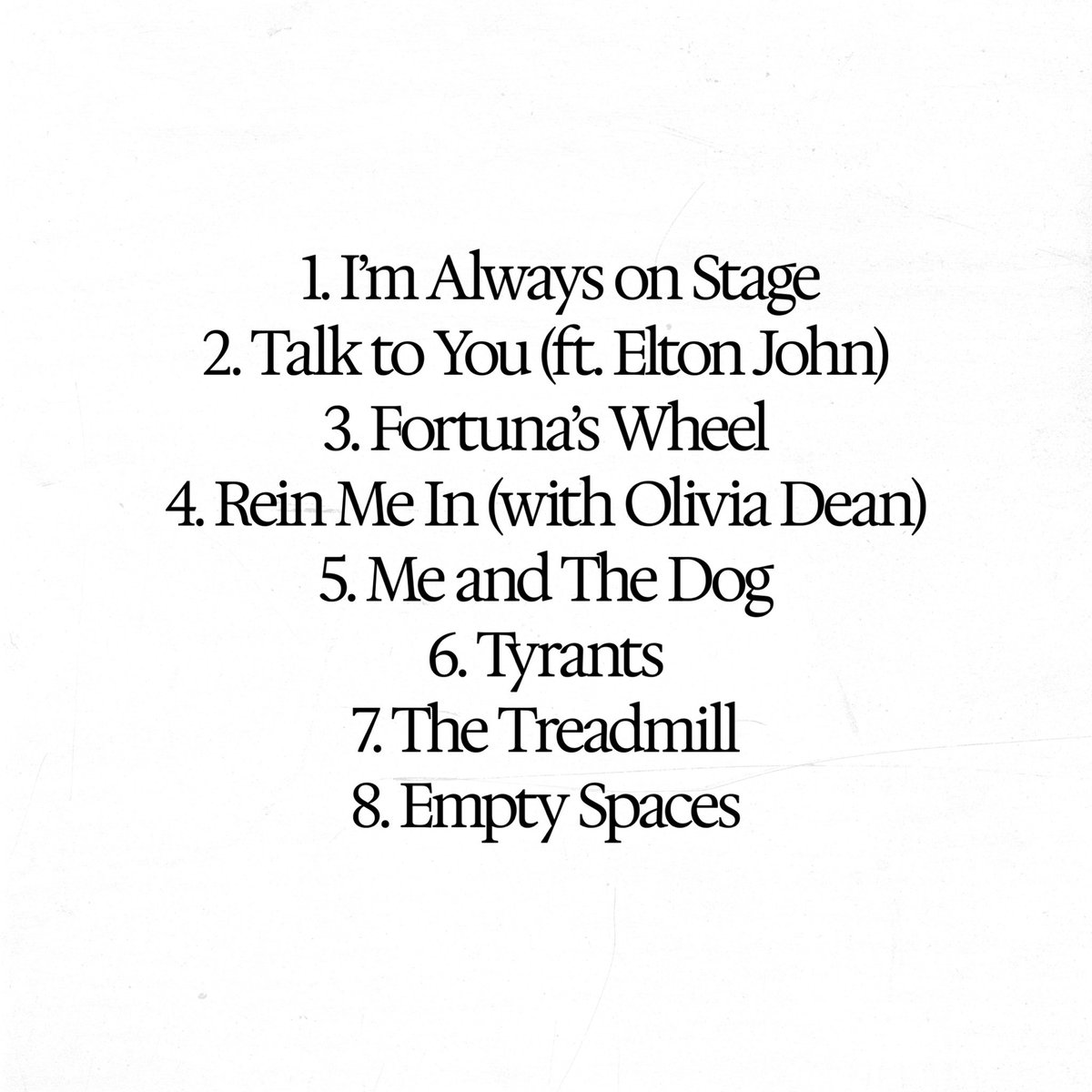 samfendermusic's tweet image. People Watching (Deluxe) out December 5th
A few songs that weren’t included in the line up of the first record but deserved to be out there - starting with ‘Talk to You’ ft. @eltonofficial, out now x
samfender.lnk.to/PWDeluxeEditio…